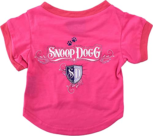 Snoop Doggie Doggs Deluxe Pet T-Shirt, Boss Lady, Größe S von Snoop Doggie Doggs