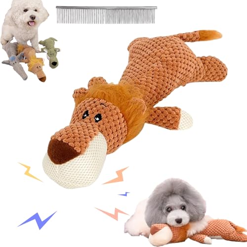 Snrtevu Wowpetsmart Invincible Chewanimals, Wowpetsmart for Heavy Chewers, Durabrite Dog Toy for Strong Chewers, Squeaky Dog Toys, Wowpetsmart Dog Toys for Large and Small Dogs (1PC-C) von Snrtevu