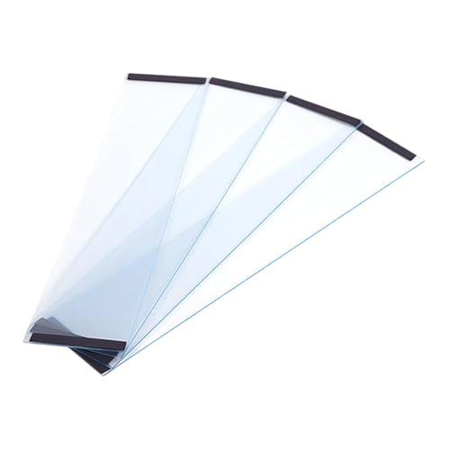 Bird Cage Baffle, Splash Guard Cover, Bird Cage Food, Transparent Birdcage Cover, Squirrel Baffle Clear, Parakeet Cage Accessories 17.91x3.94x0.2 inches for Parrot Parakeet Macaw Cages von Snsengg