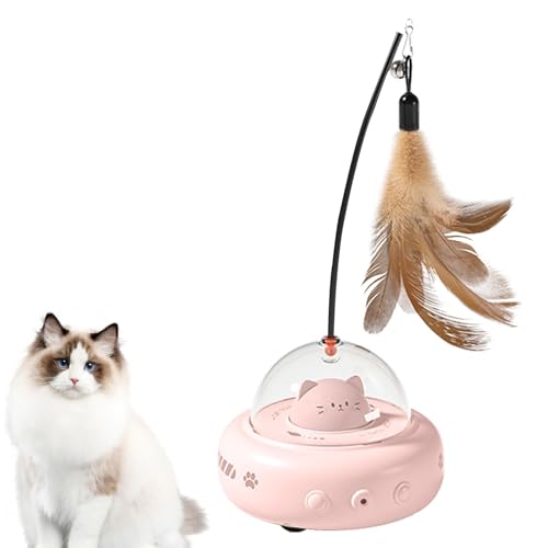 Electric Pet Wand | Feather Teaser Toy | Motion Cat | Rechargeable Animal Toy, Sensor Pet Game, Auto Feather Wand, Interactive Hunting Wand, Portable Pet Entertainer, Motion Sensor Play von Snsengg