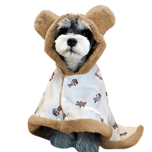 Hundeumhang, Winter-Hundedecke, verdickter Hundeponcho, warme Hundeweste, gemütliche Hundedecke, niedlicher Winterumhang, weicher Hundeumhang, Fleece-Hundeponcho, warme Haustierdecke, von Snsengg