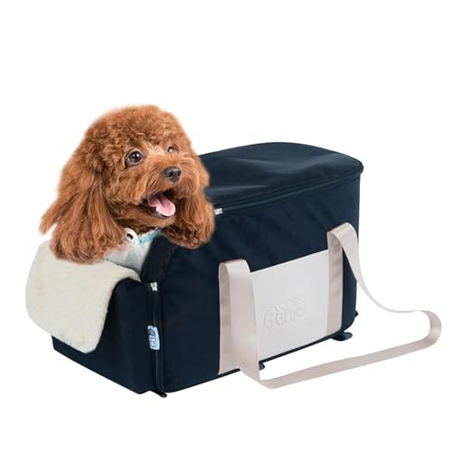 Konsolen-Hundebett, rutschfester Hundesitz, Autokonsole Hundebett, abnehmbares Hundebett, tragbares Hundebett für Autokonsole, ideal für Campingausflüge mit leicht zu reinigendem Design Schutz für von Snsengg