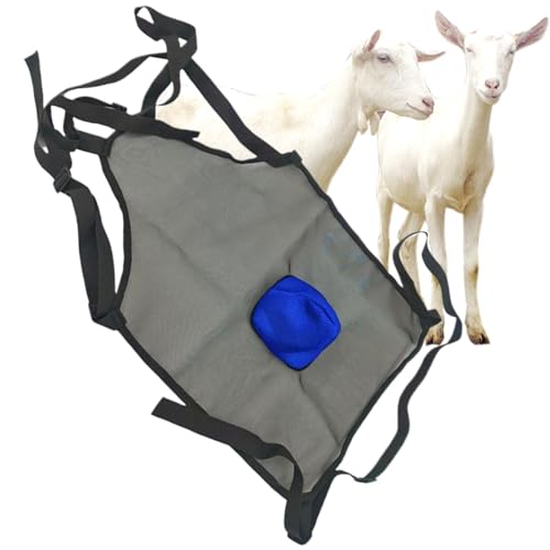 Snsengg Goat Anti Mating, Breeding Control Apron, Goat Apron Skirt, Mating Control Skirt, Breathable Goat Anti-Mating Skirt Apron for Controlling Breeding in Goats Pens and Grass Areas von Snsengg