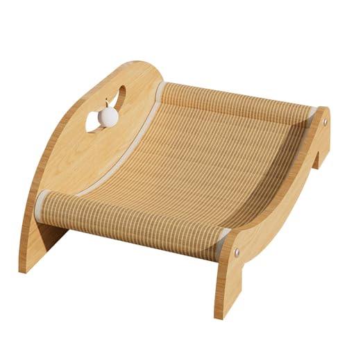 Snsengg Katzenkratzbrett, Papp-Kratzer, Kratzbaum für Katzen, Spiel-Lounge-Möbelschutz, 40 x 25 x 8 cm, mittlere Größe, 900 g Sisal und Brettmaterial von Snsengg