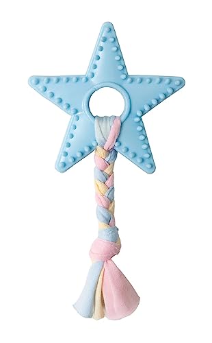 SnugArooz Lil Star Kauspielzeug, Zerrspielzeug Hund, 17,8 cm, Farbe: Blau von SnugArooz