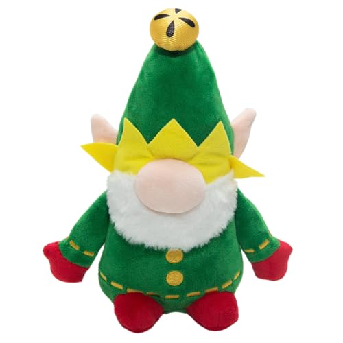 Snugarooz, Holiday Elf der Zwerg Plüsch-Hundespielzeug, 20,3 cm, 1 Stück von Snugarooz