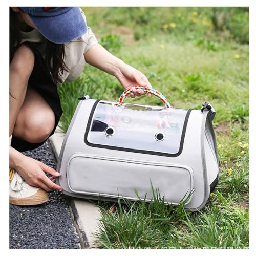 Transporttasche Katze Faltbar und Atmungsaktiv Katzenbox Transportbox , für Reisen im Flugzeug, Auto oder Zug Katzentragetasche für große Katzen und Welpen bis 7kg,Gray Transporttasche Katze Faltbar und Atmungsaktiv Katzenbox Transportbox , für Reisen im Flugzeug, Auto oder Zug Katzentragetasche für große Katzen und Welpen bis 7kg,Gray von Snyucve