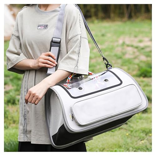 Transporttasche Katze Faltbar und Atmungsaktiv Katzenbox Transportbox , mit Einstellbar Schultergurt Katzen Transportboxen für Katzen Kleiner Hund Welpe,Gray Transporttasche Katze Faltbar und Atmungsaktiv Katzenbox Transportbox , mit Einstellbar Schultergurt Katzen Transportboxen für Katzen Kleiner Hund Welpe,Gray von Snyucve