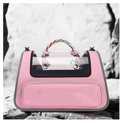 Transporttasche Katze Faltbar und Atmungsaktiv Katzentransportbox , mit Einstellbar Schultergurt Katzenbox Transportbox für Katzen Kleiner Hund Welpe,Pink Transporttasche Katze Faltbar und Atmungsaktiv Katzentransportbox , mit Einstellbar Schultergurt Katzenbox Transportbox für Katzen Kleiner Hund Welpe,Pink von Snyucve