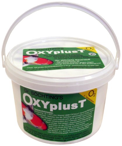 Söchting Oxyplus T – 4kg Sauerstoffzusatz für Gartenteiche | Fördert klares Wasser & gesunde Teichbiologie von Söchting Biotechnik