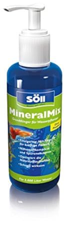 Söll 80650 MineralMix - phosphatfreier Grunddünger für Wasserpflanzen im Aquarium - zur Versorgung mit wichtigen Nährstoffen und Spurenelementen von Söll