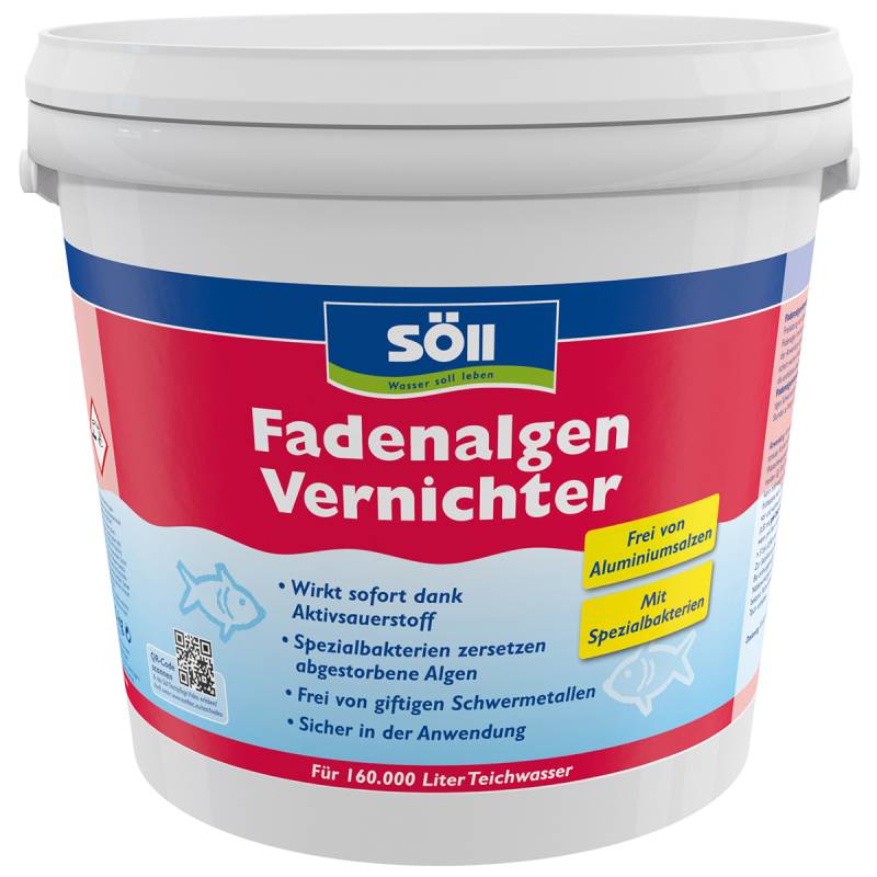 Söll Fadenalgenvernichter mit Spezialbakterien 5kg von Söll