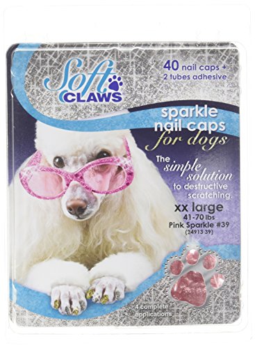 Soft Claws Canine Nagelkappen, Größe XXL, Pink von Soft Claws