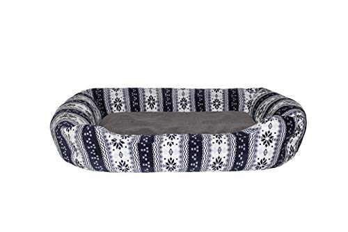 Sogni e Capricci Pets 1 Hundebett 1 Kissen Snow, Blau, Standard von Sogni e Capricci Pets