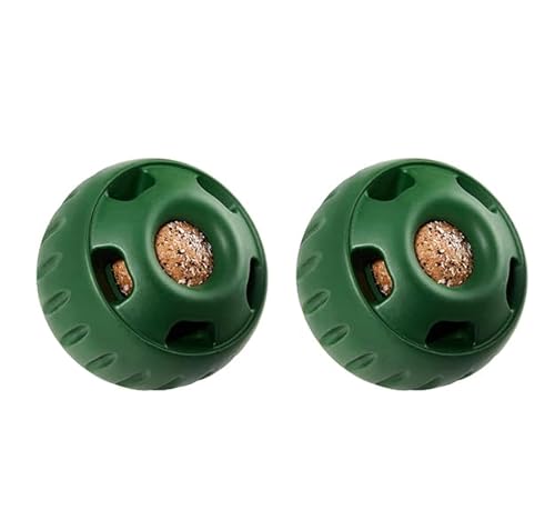 2pack Leckerbissen Ball Pet Feeder Spielzeug Hundespielzeug Puzzle Hundespielzeug Slow Feeder Interaktives Hundespielzeug Ball für Hundetrainingsspiele von Sollee