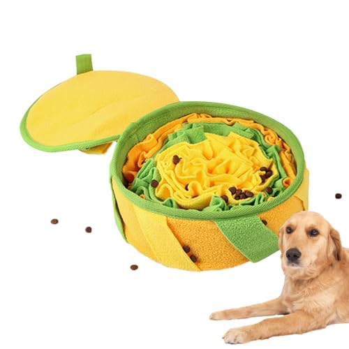 Sollee Schnüffelmatte für Hunde, Schnüffelmatte,Interaktive Schnüffelmatte für Hunde - Spielzeug zur mentalen Stimulation von Hunden, Hundeleckerli-Spender für große, mittelgroße und kleine von Sollee