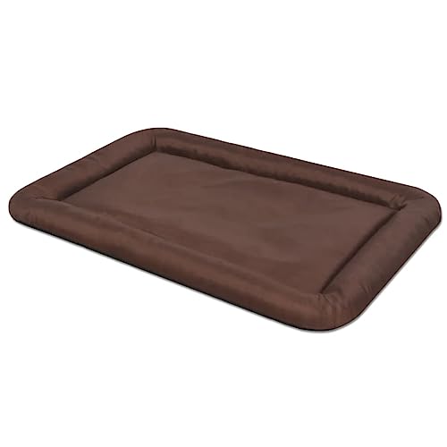 Somanki Hundebett Größe M Braun, Hundesofa, Hunde Bett, Hundekissen, Dog Bed, Kuschelbett Katzen, Hunde Couch, Hunde Sofabett, 170462 von Somanki