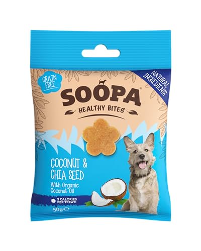 SOOPA Healthy Coconut & Chia Seed – Kokosnuss und Chiasamen 50 g von Soopa