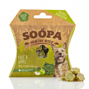 Soopa Bites Grünkohl & Apfel Hundesnacks Pro 3 Stück von Soopa