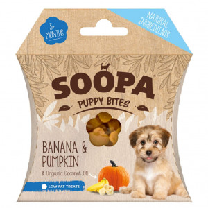 Soopa Bites Puppysnack mit Banane & Kürbis Pro 3 Stück von Soopa