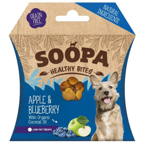 Soopa Bites mit Apfel & Blaubeere Hundesnack Pro 3 Stück von Soopa