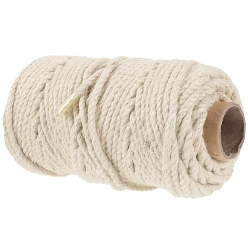 Sosoport 1 Rolle Kletterseil für Katzen stabiles Kratzbaumseil Katzenkratzer Kratzbaumseil für den Haushalt bastelschnur katzenbaum zubehör Katzenzubehör Kratzbaum Seil Sisalseil Beige von Sosoport