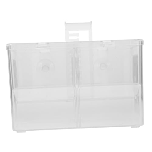 Box Inkubationsbox Inkubatoren Haken Aquarium Fische Aquarium Zuchtteiler Guppy Fisch Brüterei Fisch Inkubator Separator Aquarium Zubehör Fischzuchtkoffer Transparentes Acryl Sosoport von Sosoport