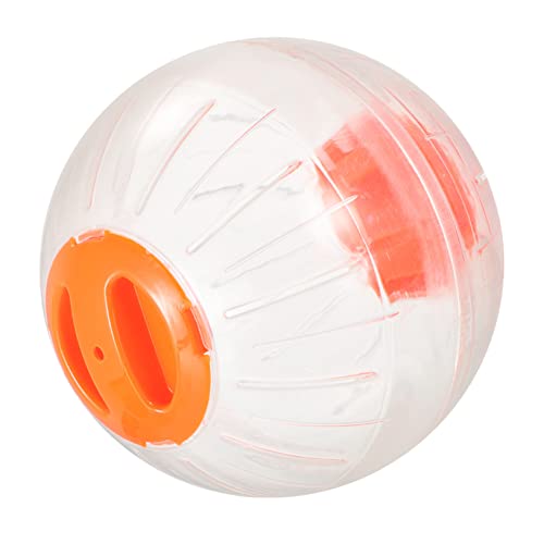 Hamster Laufball Rollender Ball Für Haustiere Hamster Herumlaufen Laufräder Für Kleintiere Spiel Haustier Läuft Übungsrolle Hamster-laufball Käfig Übung Orange Plastik Sosoport von Sosoport