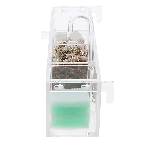 Sosoport 1 Satz Filter Für Fischbecken Wasser Kanister Filter Für Aquarien Unterlage Aquarium Automatisch Kunststoffreiniger Aquarienfilter Für Den Haushalt Acryl von Sosoport