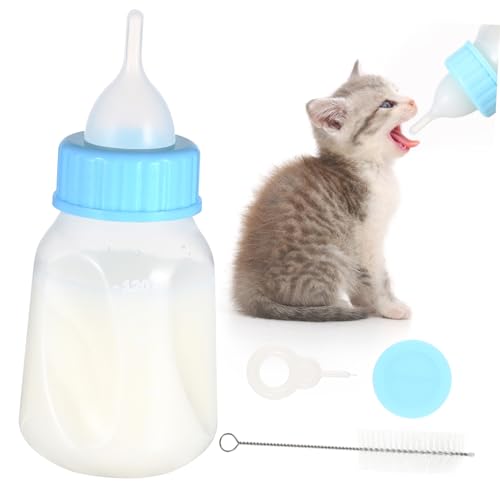 Sosoport 1 Satz Fütterungsgerät für Haustiere Futterstelle für Kaninchen Futterspender für Kleinkinder pet Flaschen pet Supplies Babyflaschen Wasser Flasche 120 ml Milchflasche Feeder-Welpe von Sosoport