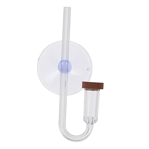 Sosoport 1 Satz Sprudelschale für Aquarien CO2-Tank Kohlenstoff Teich Haustier sauerstoffpumpe air Purifier airfrieer Diffusor Kohlendioxid- CO2- für Aquarien Acryl von Sosoport