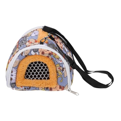 Sosoport 1 Stück Haustier Ausflugstasche Hamster Auslauftasche Kaninchen Tragetasche Haustier Vogel Tasche Hasen Tragetasche Reisetasche Outdoor Käfig Chinchilla Tragetasche von Sosoport