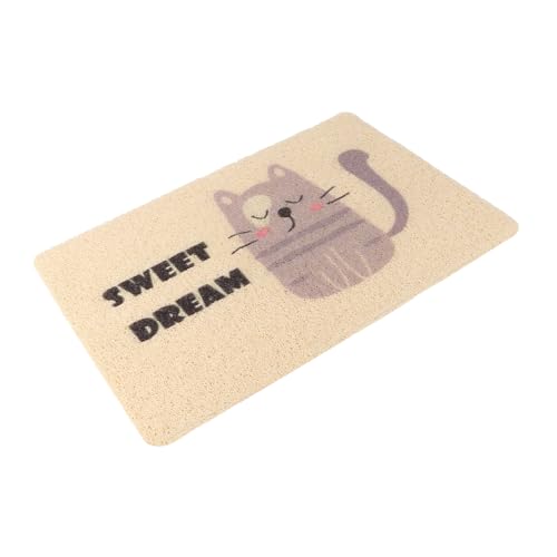 Sosoport 1 X Haustier Katzenstreu Matte Katzen Futtermatte Hundekissen Katzen Pad Haustier Katzenmatte Hundefutter Futtermatte Hundematte Tierfutter Futtermatte von Sosoport