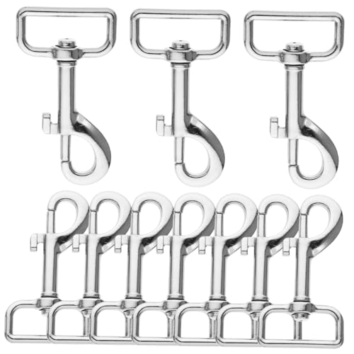 Sosoport Hundeleinen-Clips Ersatz 10 Stück Bolzen-schnappschnallen Schnellverschluss Für Haustier-Leine Zubehör von Sosoport