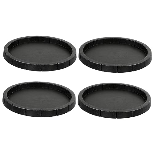 Sosoport 16 STK Futterschale für Reptilien Futterspender für Eidechsen Schüsseln für Haustiere pet Water Bowl Reptilien wasserschale Schüsseln Essen Wassernapf Plastik Black von Sosoport