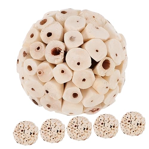 Sosoport 18 STK Spielzeug zur Nahrungssuche für Papageien Kidcraft-Spielset Vogel Bimsstein Vogelspielzeug Hamster Spielzeug Spielzeuge Spielset Holz Zubehör für Chinchillakäfige Hase von Sosoport