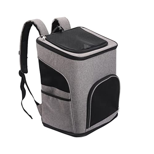 Sosoport 1Stk Katzenrucksack pet Backpack pet Tasche einfach Katze Reisen Rucksäcke Haustiere Haustiertasche mit großem Fassungsvermögen Katze Umhängetasche Hündchen Hunde Rucksack Gurt von Sosoport