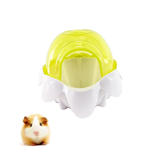 Sosoport 1Stk Sandhaus für Haustiere hamsterzubehör Hamster zubehör Hamster-Zubehör Hamster-Reinigung Hamster durchscheinend Sandbad für Haustiere Hamster-Badezimmerhaus Hamsterbad von Sosoport