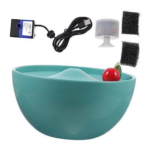 Sosoport 1Stk Wasserspender Trinkbrunnen für Haustiere Fressnapf für Haustiere Haustiertränke pet Water Bowl Hunde trinknapf Automatischer Katzenbrunnen Futternapf für Haustiere Keramik von Sosoport