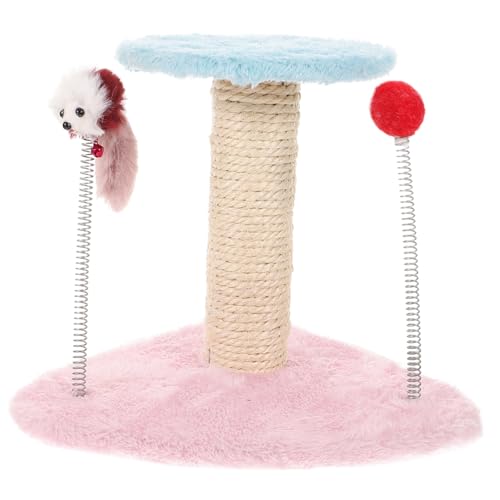 Sosoport 1Stk Kletterpfosten für Katzen Kratzbäume für Kätzchen Katze Baumhaus Spielzeuge Kletterspielzeug für Katzen Katzenübungsspielzeug lustige Katze kratzbaum für Katzen Katzenkratzer von Sosoport