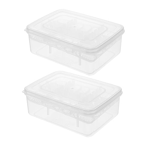 Sosoport 2 Stück 16 Inkubation Sbox Für Krabbel Tiere Heimtierbedarf Brutkasten Für Eier Inkubator Reptilienbrüterei Inkubator Brutkasten Für Reptilieneier Tank Transparent Plastik von Sosoport