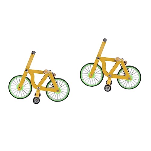 Sosoport 2 Stück Papageien Fahrrad Papageien Trainingsspielzeug Lustiges Papageien Fahrrad Papageien Vogel Spielzeug Papageien Trainings Requisiten Vögel Trainingsspielzeug Haustier von Sosoport