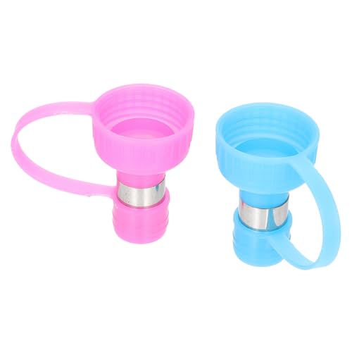 Sosoport Hundewasserflasche Tragbare Pet Wasserflasche Für Outdoor Reisen Faltbare Haustier Trinkflasche Mit Wasserspender Und Clip + von Sosoport