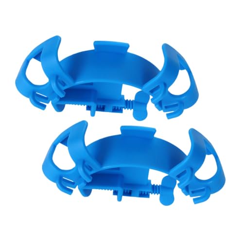 Sosoport 2 Stück Wasserrohrschelle Schlauchschelle Rohrschelle Fischglas Aquarien Aquarium Wasserbefestigungsklemmen Aquarium Schlauchklemmen Aquarium Fester Clip Aquarium von Sosoport