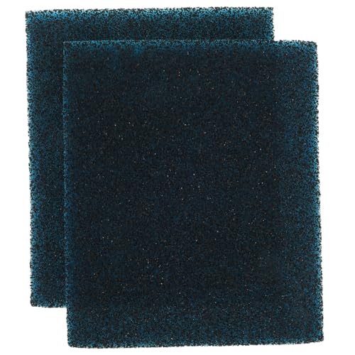 Sosoport 2St Aquariumschwamm wasserreiniger hauswasserfilter Aquarienfilter Filtermatte altivkohlefilter Aquarienpflege Aquarienluftung aktivkohle Filter Schwamm für Aquarium Black von Sosoport