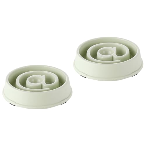 Sosoport 2St Slow Feeder für Haustiere pet Bowl Hunde kotbeutel Futternapf für Hunde Hund Essen Anti-Choke-Haustiernapf Futterautomat für Haustiere Anti-Ersticken Zubringer Geschirr von Sosoport