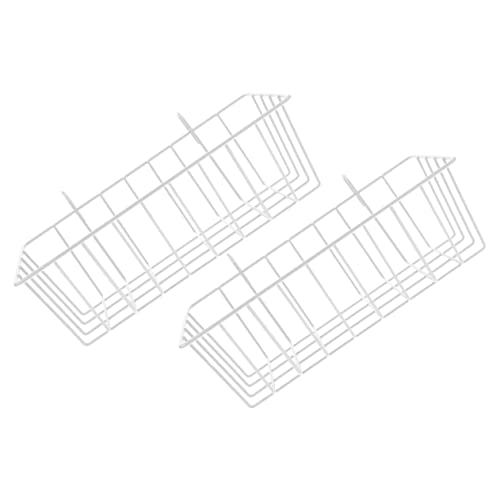 Sosoport 2St Hasenheu füttern Chinchilla-Heuhalter praktischer Hasen-Futterspender Heuspender für Haustiere Kaninchenheuraufe Heuhalter für Hasen Futterkaninchen Häschen-Feeder Eisen Weiß von Sosoport