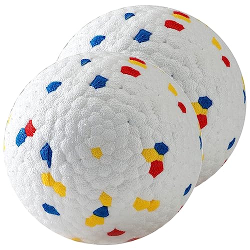 Sosoport 2St Hüpfender Ball Beißspielzeug für Hunde Ballspielzeug für Hunde interaktives Spielzeug Stress Balls Spielzeuge Bälle für Hunde Aggressive Kauer Welpenbälle elastisch Hundeball von Sosoport