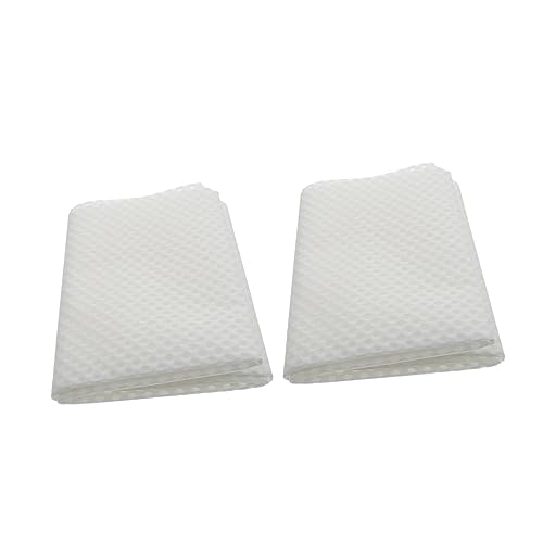 Sosoport 2St weiße Filterwatte Schwämme Aquariumzubehör Aquatainer Filterschwamm wasserreinigung Aquarium Filter pad Filtertuch zur Reinigung von Aquarien Tankfiltermatte Baumwolle von Sosoport