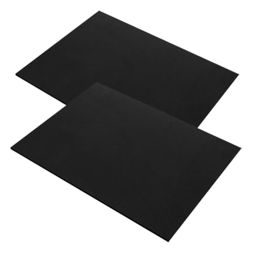 Sosoport 2st Aquarium-stoßdämpfer Fischtankdekoration Fischfiletmatte Schreibtisch- Fischfilter Für Aquarien Groß Dünne Gummimatte Aquarienmatte Filterschwamm Fischmatte Black Schaum von Sosoport